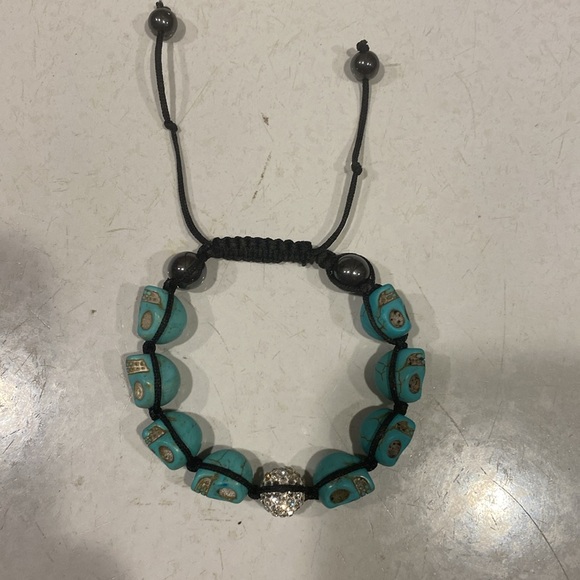 Skeleton Jewelry Lot - 2 Bracelets and 1 Necklace - Picture 9 of 9